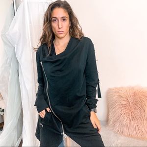 Kill Star Black Jacket with Bunny Hood